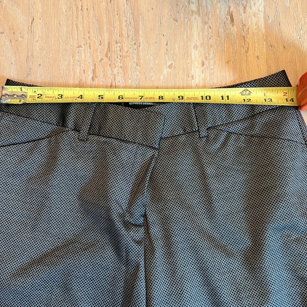 Express Gray/Black Design Studio Editor Dress Sla… - image 7